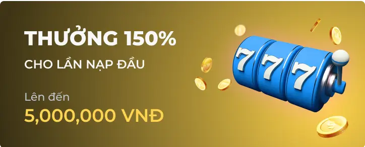 Khuyến mãi Thưởng 150% tại Rik VIP